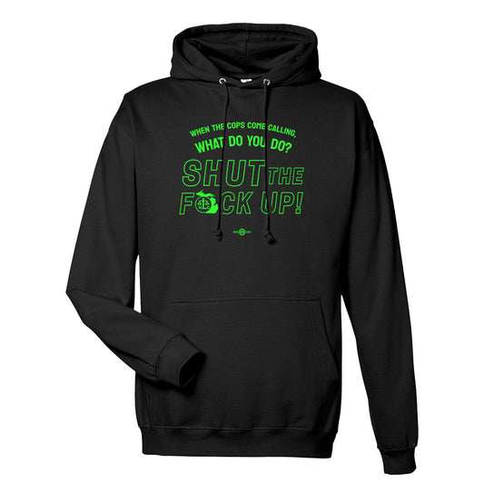 National Lawyers Guild- Detroit & Michigan Chapter Pullover Hoodie in Black