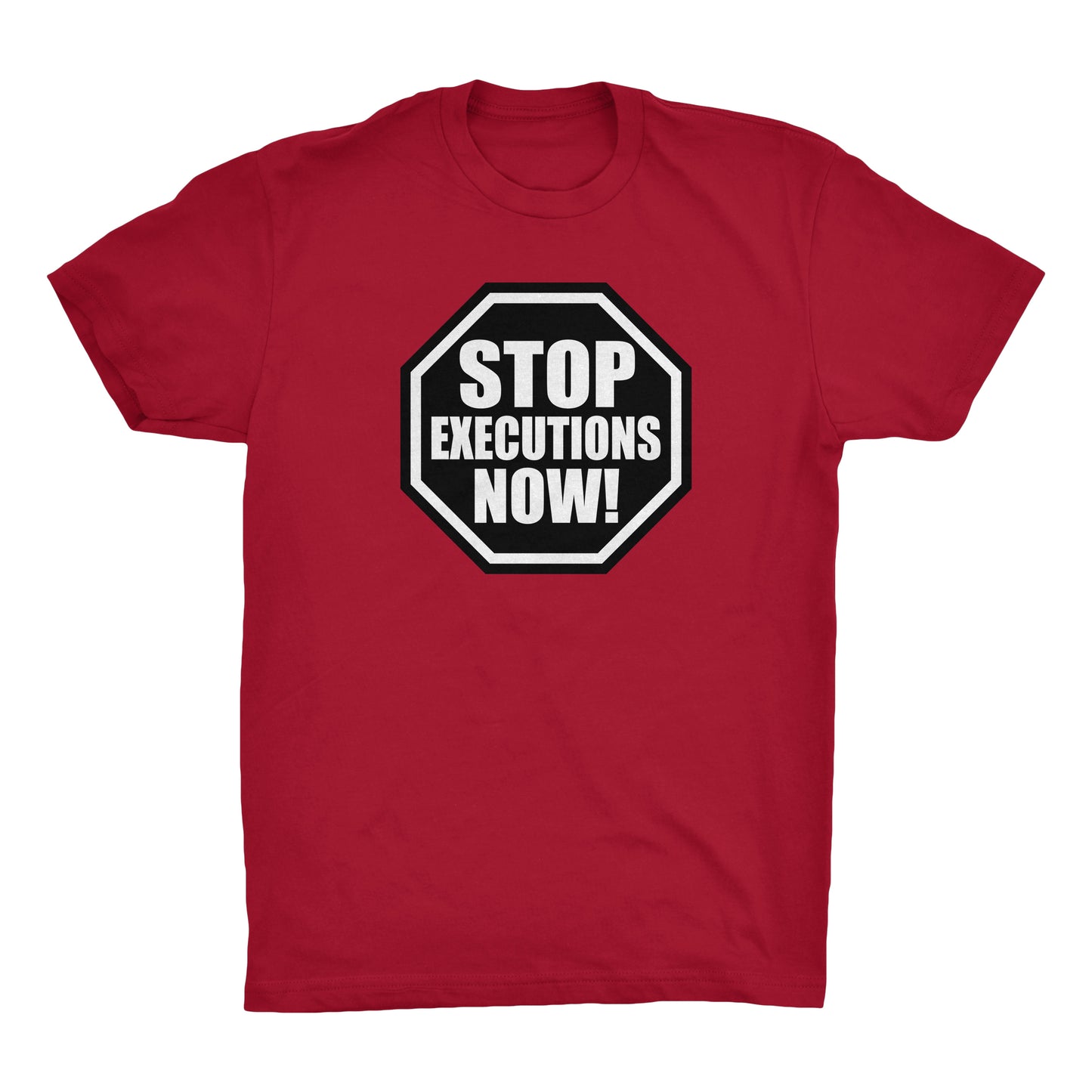 Stop Executions Now- Red Tee
