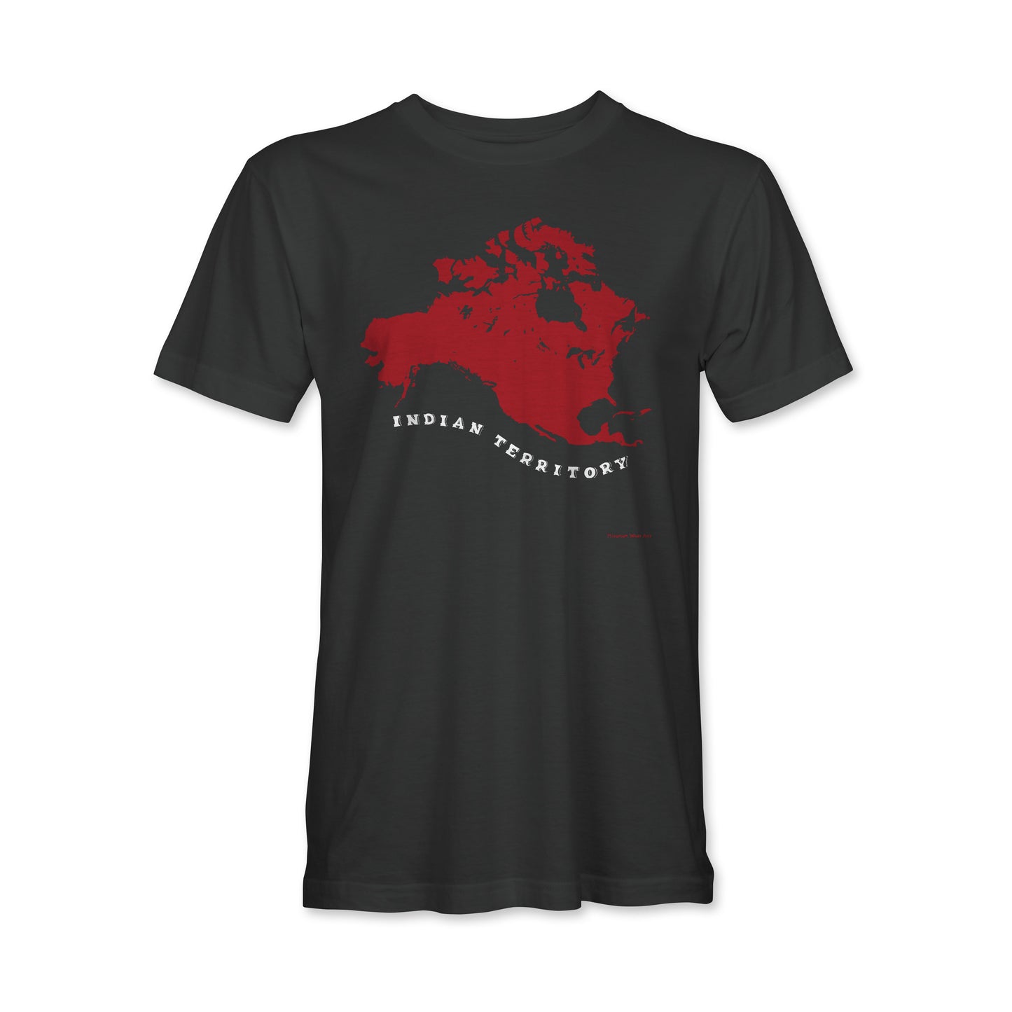 Minimum Wage Art Indian Territory T-Shirt