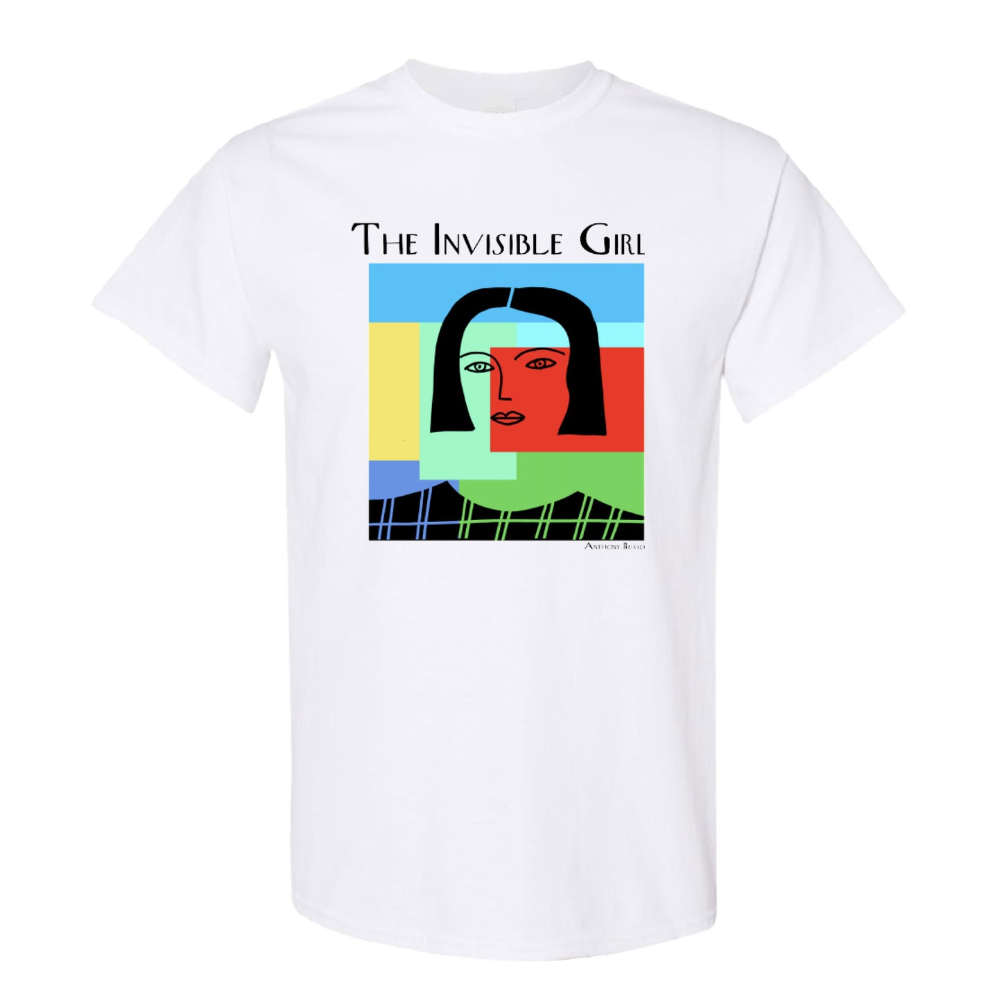 Dave Herlihy- The Invisible Girl- White T