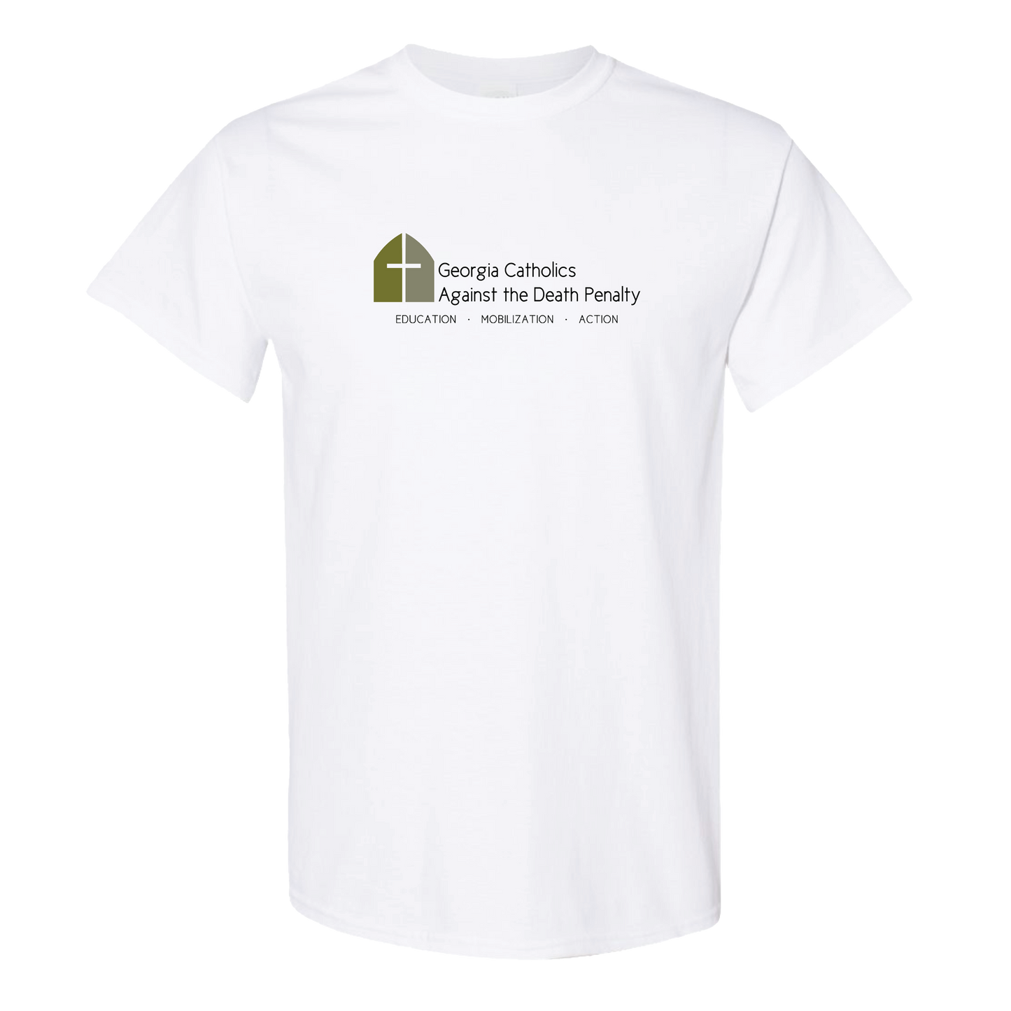 GACADP- White Logo T-Shirt