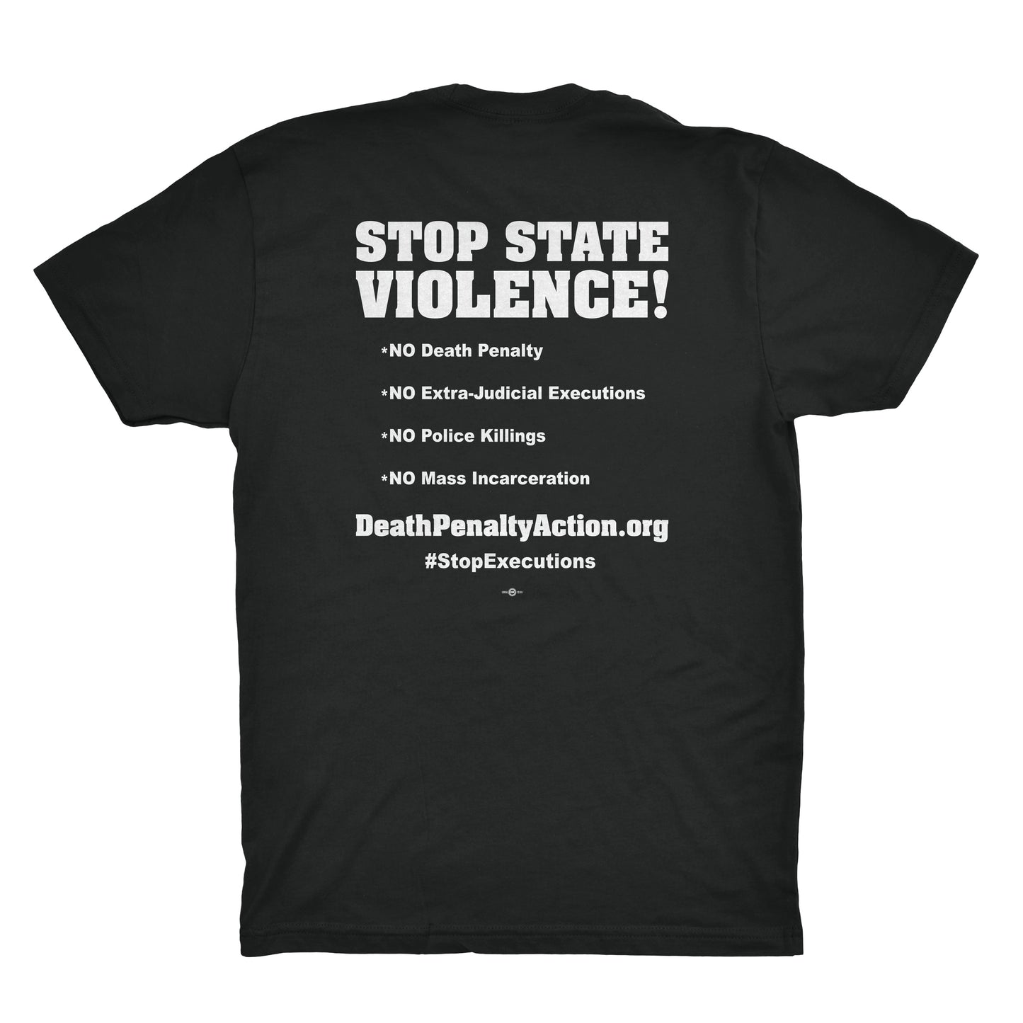 Stop State Violence- Black Tee