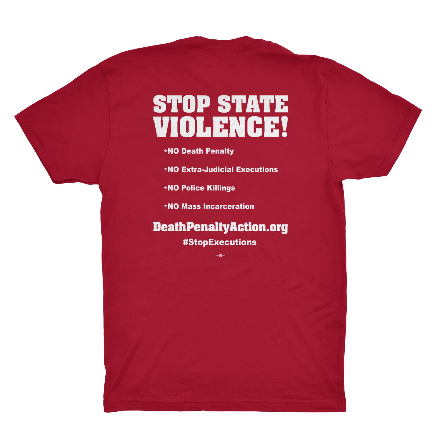 Stop State Violence- Red Tee