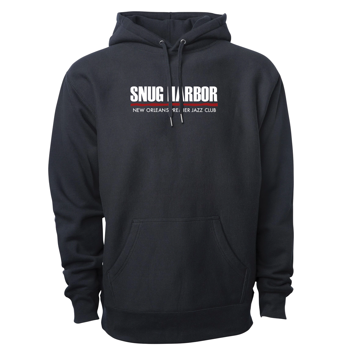 Snug Harbor Jazz Bistro pullover hoodie. New Orlean's premier jazz club