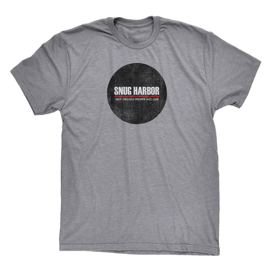 Snug Harbor Round Logo Heather Gray T-Shirt