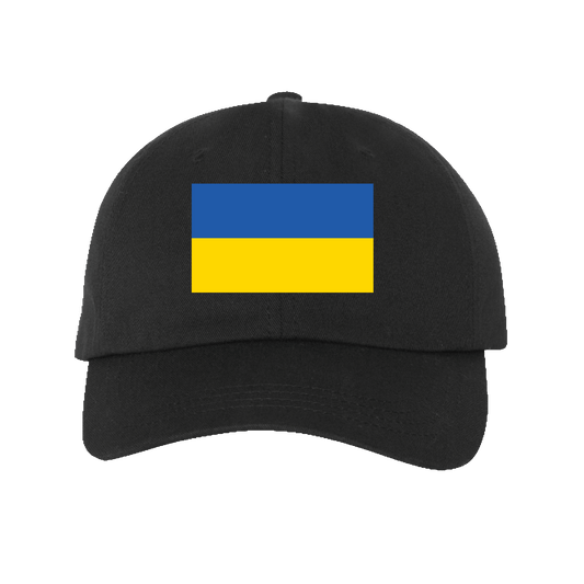 Aid for the Ukrainian People- Ukrainian Flag Baseball Hat
